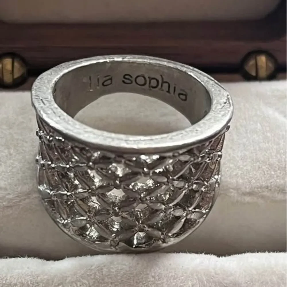Lia Sophia Silver tone 